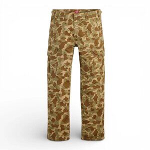 Levis XX Cargo Baggy Pants Men's Size 38x32 Duck Hunt Camouflage NWT